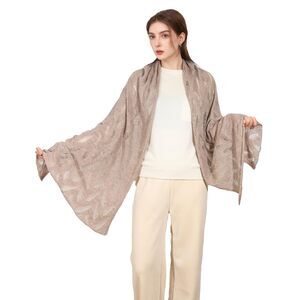 7564 30% Mongolian Cashmere 70% Australian Merino Wool Scarves Extra Large